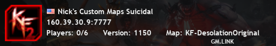 Nick's Custom Maps Suicidal