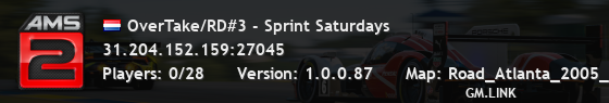 OverTake/RD#3 - Sprint Saturdays