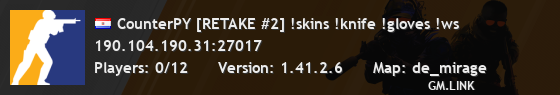 CounterPY [RETAKE #2] !skins !knife !gloves !ws