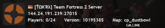 [ŤΩK'Rλ] Team Fortress 2 Server
