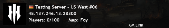 Testing Server - US West #06