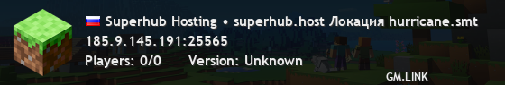 Superhub Hosting • superhub.host Локация hurricane.smt