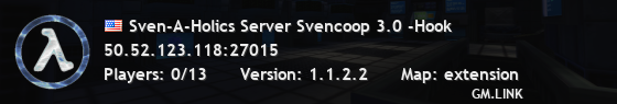 Sven-A-Holics Server Svencoop 3.0 -Hook