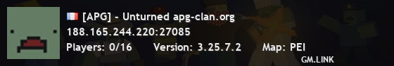[APG] - Unturned apg-clan.org