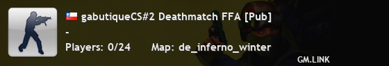 gabutiqueCS#2 Deathmatch FFA [Pub]