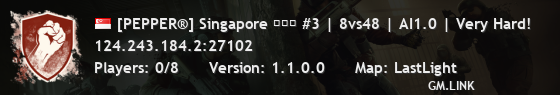 [PEPPER®] Singapore 新加坡 #3 | 8vs48 | AI1.0 | Very Hard!