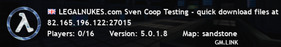 LEGALNUKES.com Sven Coop Testing - quick download files at lega