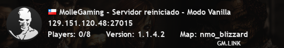 MolleGaming - Servidor reiniciado - Modo Vanilla