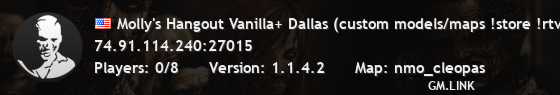 Molly's Hangout Vanilla+ Dallas (custom models/maps !store !rtv