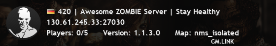 420 | Awesome ZOMBIE Server | Stay Healthy