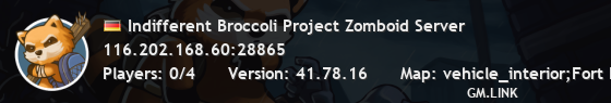 Indifferent Broccoli Project Zomboid Server