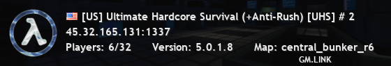 [US] Ultimate Hardcore Survival (+Anti-Rush) [UHS] # 2