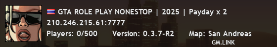 GTA ROLE PLAY NONESTOP | 2025 | Payday x 2