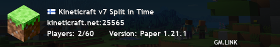Kineticraft v7 Split in Time