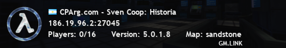 CPArg.com - Sven Coop: Historia