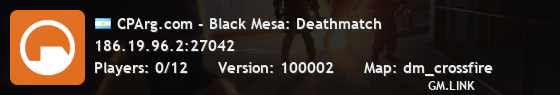 CPArg.com - Black Mesa: Deathmatch