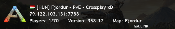 [HUN] Fjordur - PvE - Crossplay xD