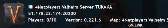 4Netplayers Valheim Server TUKAKA