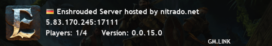 Enshrouded Server hosted by nitrado.net