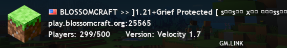 BLOSSOMCRAFT >> ]1.21+Grief Protected [ sᴇᴀsᴏɴ xᴠɪ ᴏᴅʏssᴇʏ ɪɪ