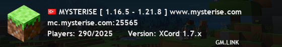 MYSTERISE [ 1.16.5 - 1.21.8 ] www.mysterise.com