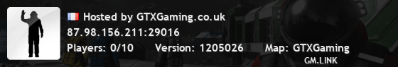 Hosted by GTXGaming.co.uk