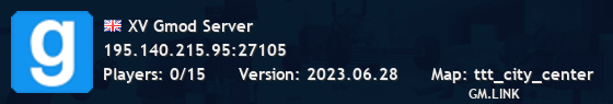 XV Gmod Server