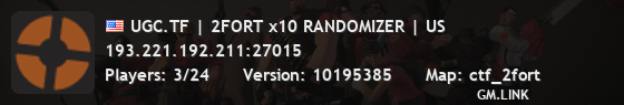 UGC.TF | 2FORT x10 RANDOMIZER | US