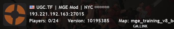 UGC.TF | MGE Mod | NYC ██████