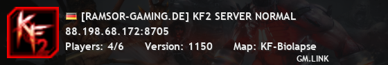 [RAMSOR-GAMING.DE] KF2 SERVER NORMAL