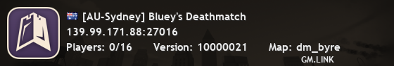 [AU-Sydney] Bluey's Deathmatch