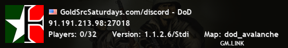 GoldSrcSaturdays.com/discord - DoD