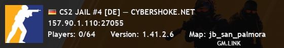 CS2 JAIL #4 [DE] — CYBERSHOKE.NET