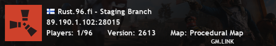 Rust.96.fi - Staging Branch