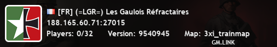 [FR] (=LGR=) Les Gaulois Réfractaires