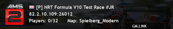 [P] NRT Formula V10 Test Race #JR