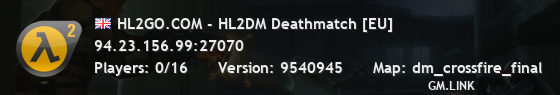 HL2GO.COM - HL2DM Deathmatch [EU]