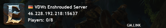 VDWs Enshrouded Server