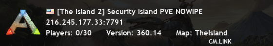 [The Island 2] Security Island PVE NOWIPE