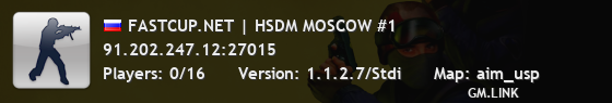 FASTCUP.NET | HSDM MOSCOW #1