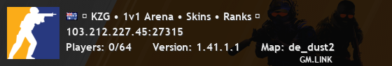 ♚ KZG • 1v1 Arena • Skins • Ranks ♚