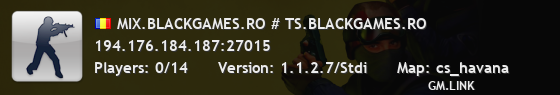 MIX.BLACKGAMES.RO # TS.BLACKGAMES.RO