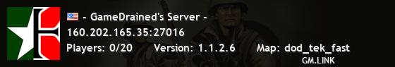 - GameDrained's Server -