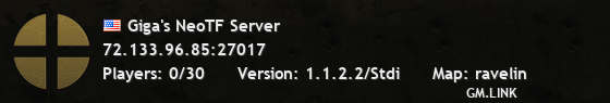 Giga's NeoTF Server
