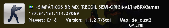 ~SIMPÁTICOS BR MIX [RECOIL SEMI-ORIGINAL] @BRXGames