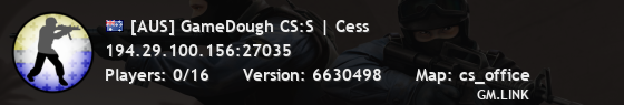 [AUS] GameDough CS:S | Cess