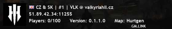 CZ & SK | #1 | VLK @ valkyriahll.cz