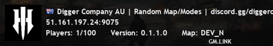 Digger Company AU | Random Map/Modes | discord.gg/diggercompany
