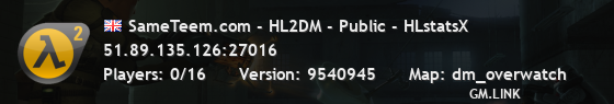 SameTeem.com - HL2DM - Public - HLstatsX