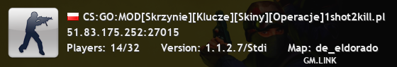 CS:GO:MOD[Skrzynie][Klucze][Skiny][Operacje]1shot2kill.pl